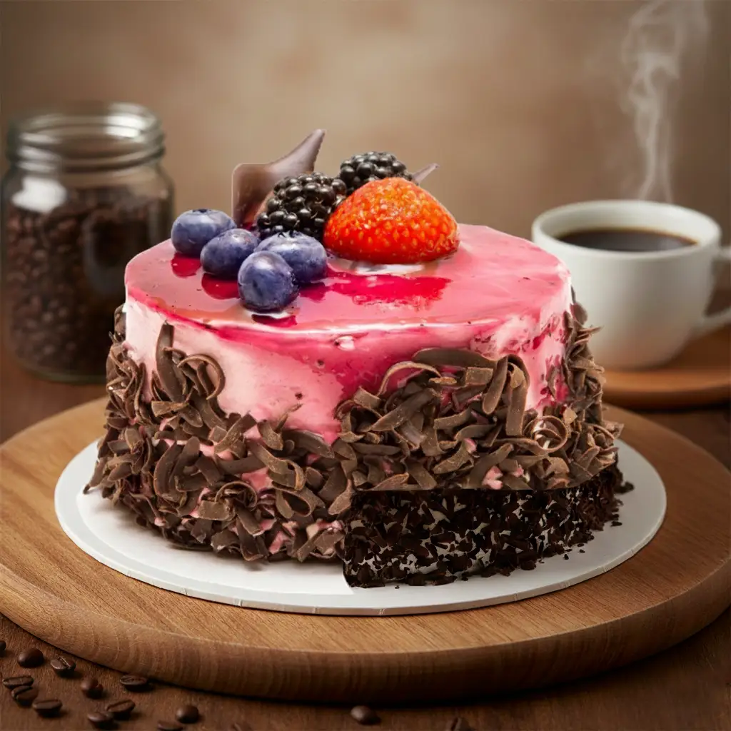 Berry Topped Cake - Image 1