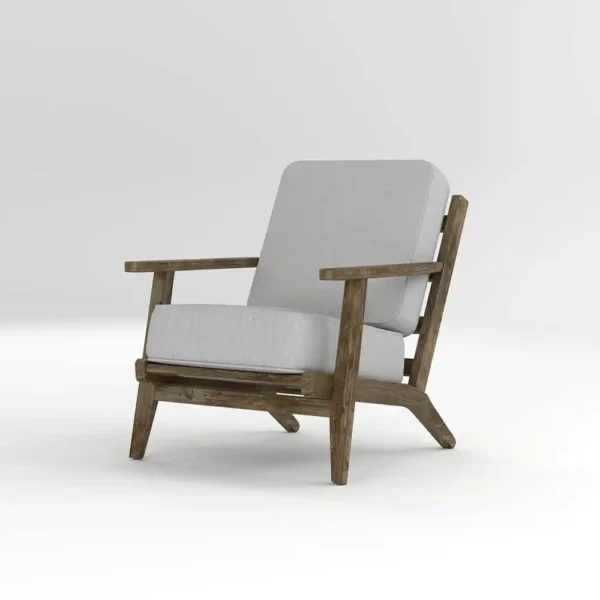 Green Fabric Dining Chair - Image 2