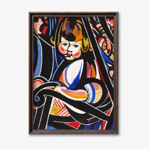 Cubist Style Portrait