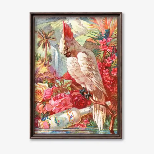 Tropical Birds Scene