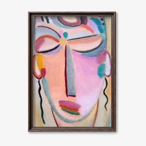 Abstract Face Art