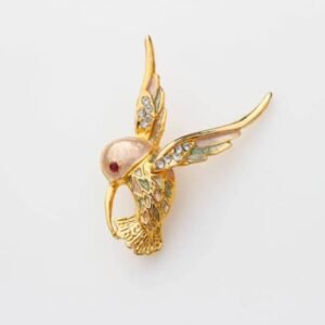 Bird Coat Brooch