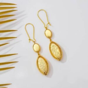 A Drop Golden Earrings