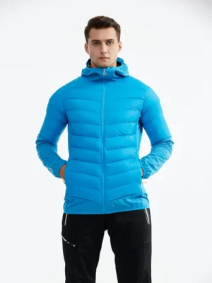 Lightblue Puffer Jacket