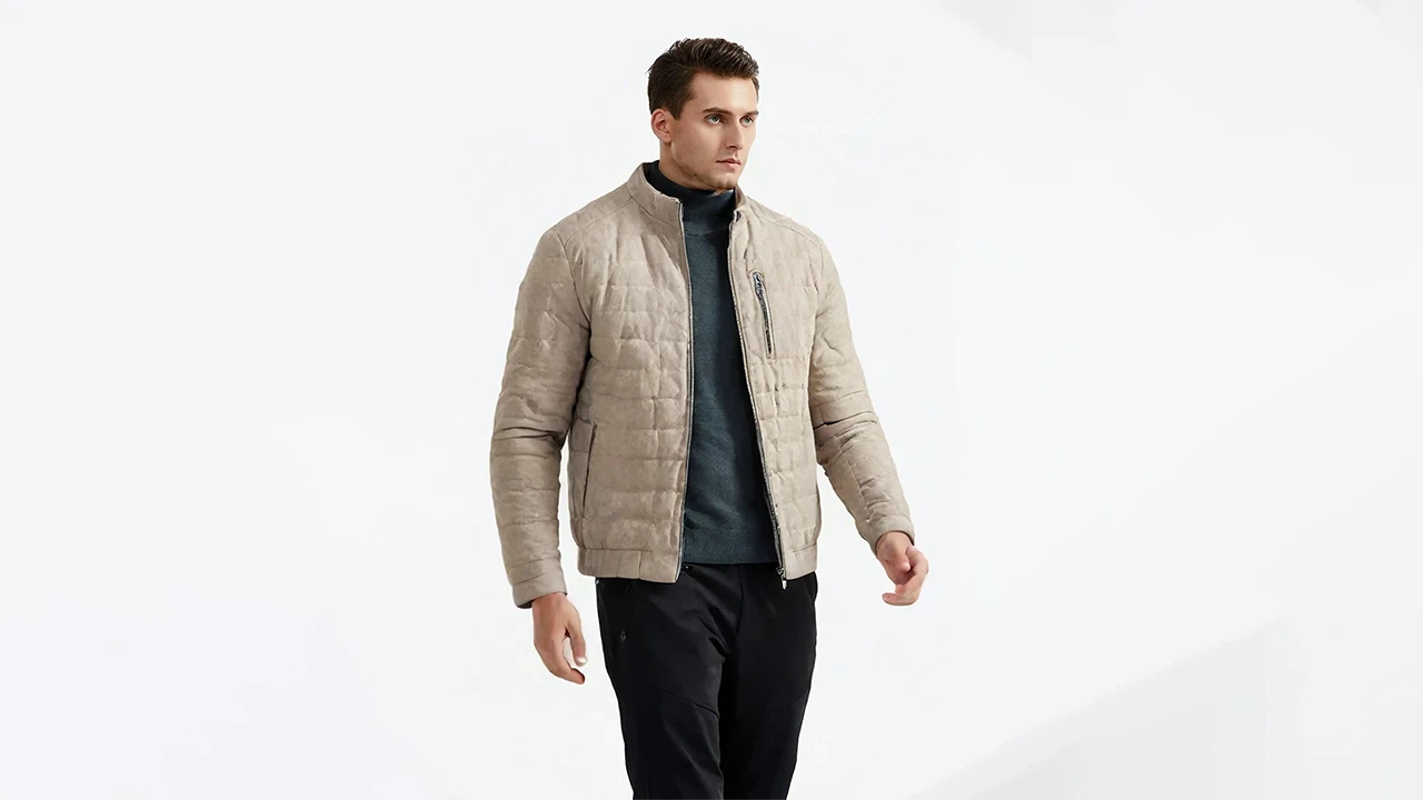 The Sleek Design of the Slim Fit Down Coat