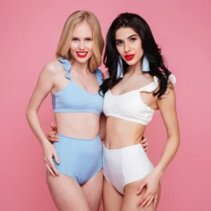 Plain One Piece Swimsuit